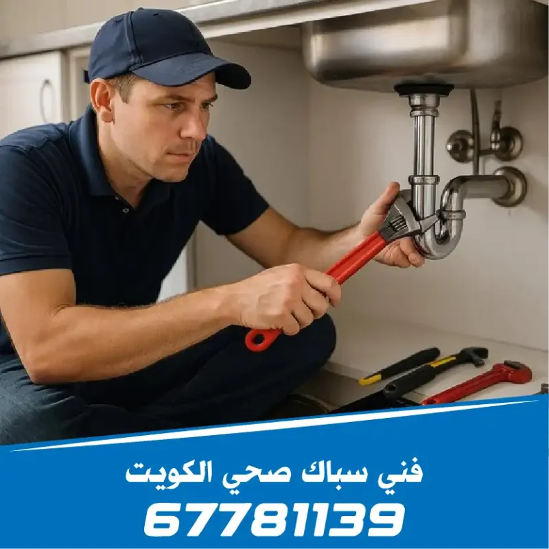 فني صحي الكويت يقدم خدمات سباكة متكاملة للمنازل والفلل - اتصل على 67781139 - رقم أفضل فني سباك صحي في الكويت